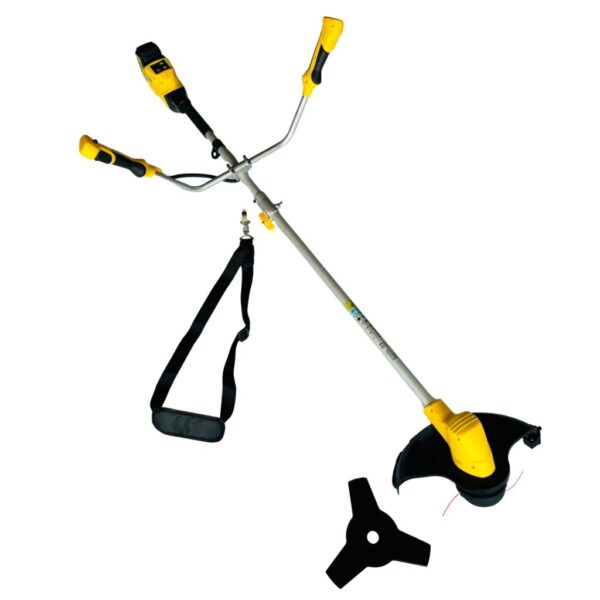 Débroussailleuse à batterie NEMURA 20V - Fonction 2 en 1: fil et lame