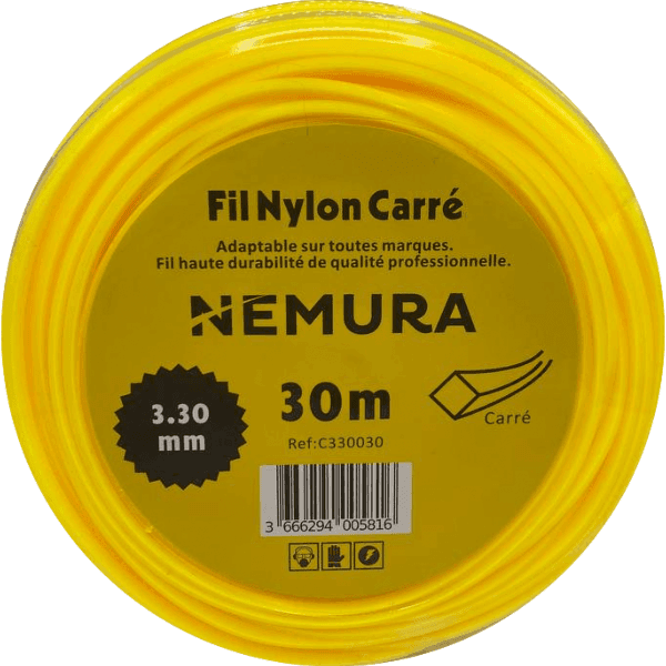 Meilleur prix Fil Débroussailleuse Carré Ø: 3