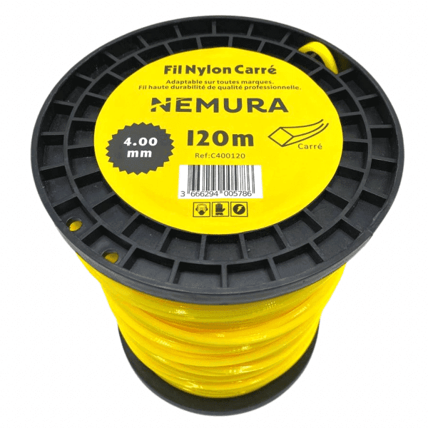 Meilleur prix Fil Débroussailleuse Carré Ø: 4