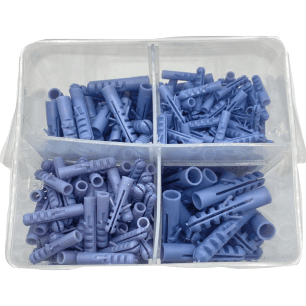 Meilleur prix Lot 640 chevilles nylon diamètre 5mm