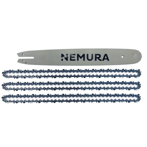 Guide Tronçonneuse Stihl 40cm + 3 Chaînes 62 maillons .325 .063 (1,6mm).