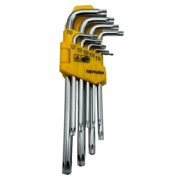 Coffret de 9 Clés Torx à double extrémité En Chrome Vanadium - Qualité professionnelle