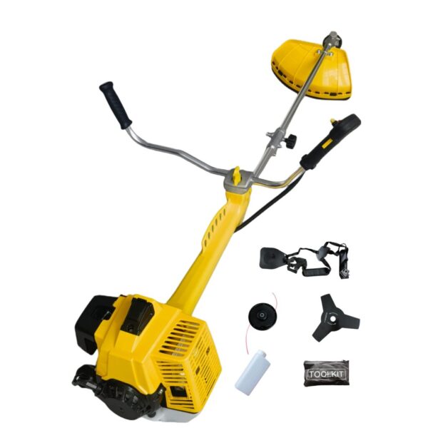 Débroussailleuse Thermique 63cc Semi-Professionnelle Avec Système Anti-Vibrations
