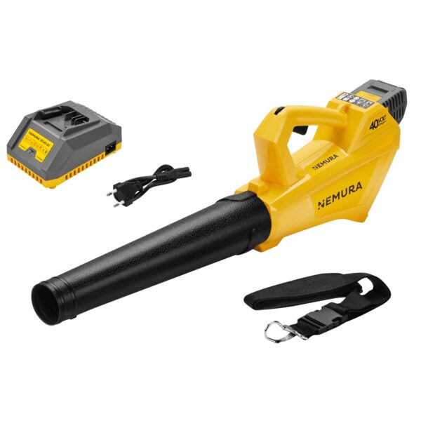 Souffleur De Feuilles 40V Nemura + Batterie 2Ah + Chargeur Rapide