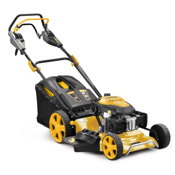 Tondeuse thermique tractée 196cm3 - Coupe 53cm - Avec Variateur de Vitesse