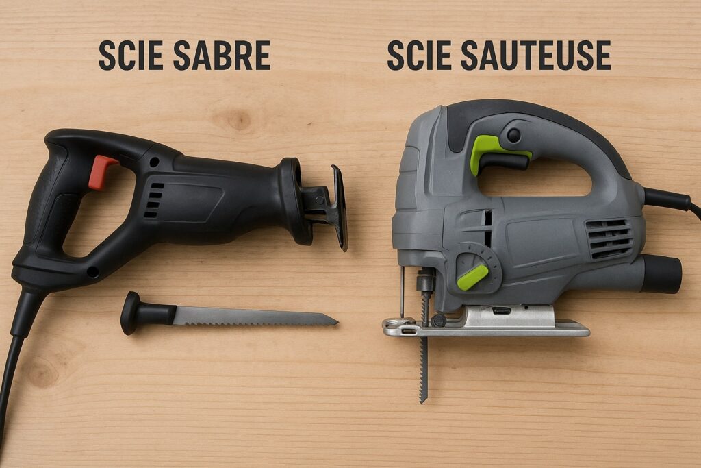 scie sabre ou scie sauteuse