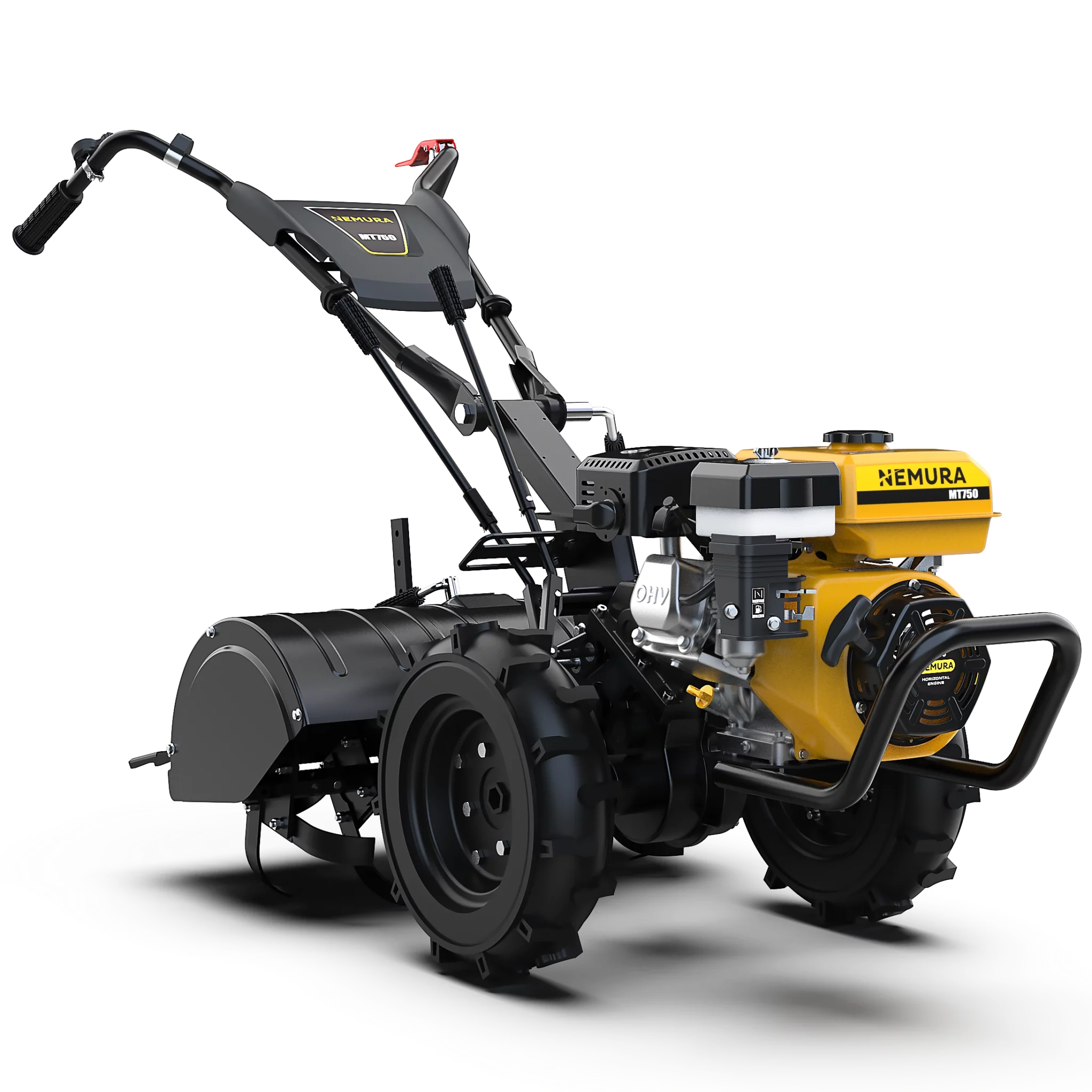 Motoculteur Fraise Arrière 4T - 212cm3 - Largeur de travail 750mm - Double Marche Avant et Marche Arrière – Image 5